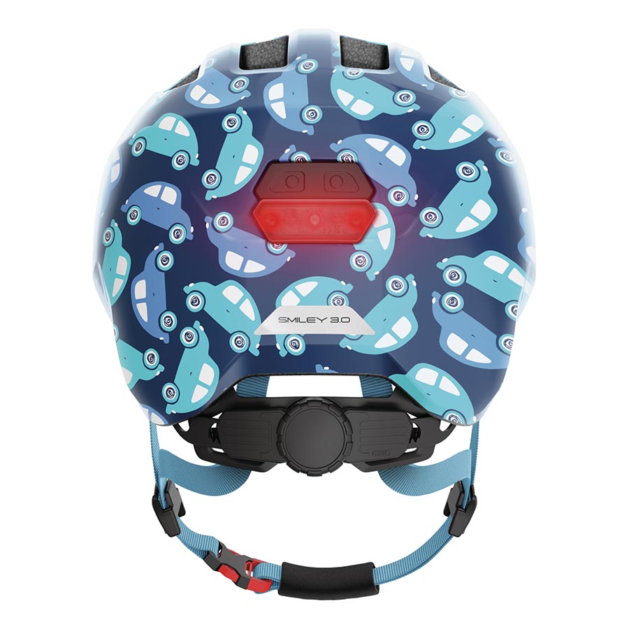 Abus, Smiley 3.0 LED, Helmet, M, 50 - 55cm, Blue Car