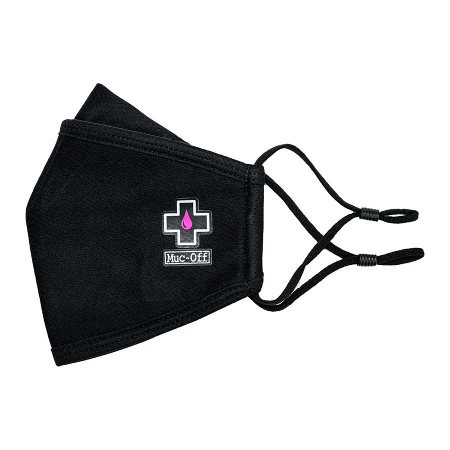 Muc-Off, Reusable Face Mask, Black, S