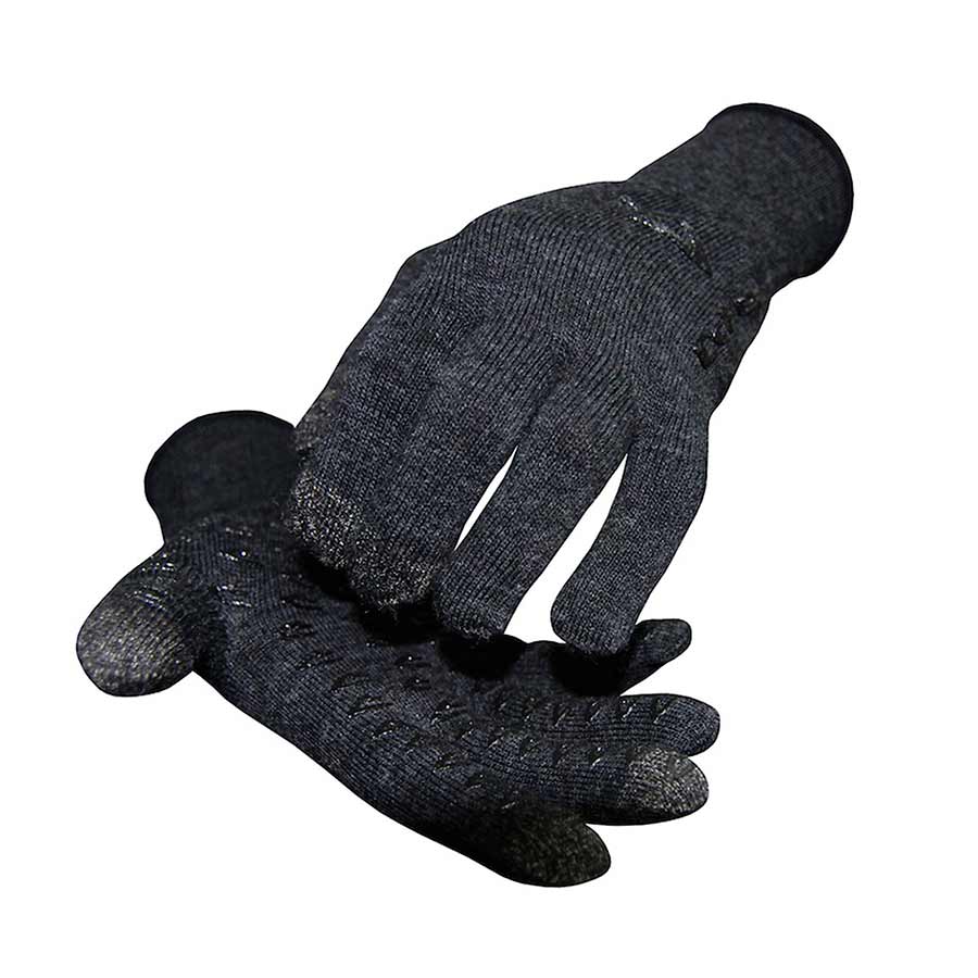 DeFeet, Duraglove ET Wool, Winter Gloves, Charcoal, L, Pair