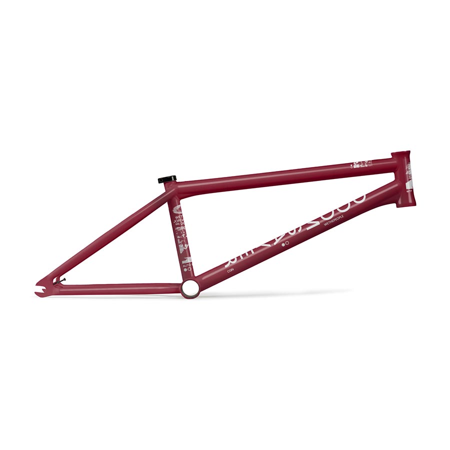 We The People, Doomsayer, BMX Frame, Black, 20.75''