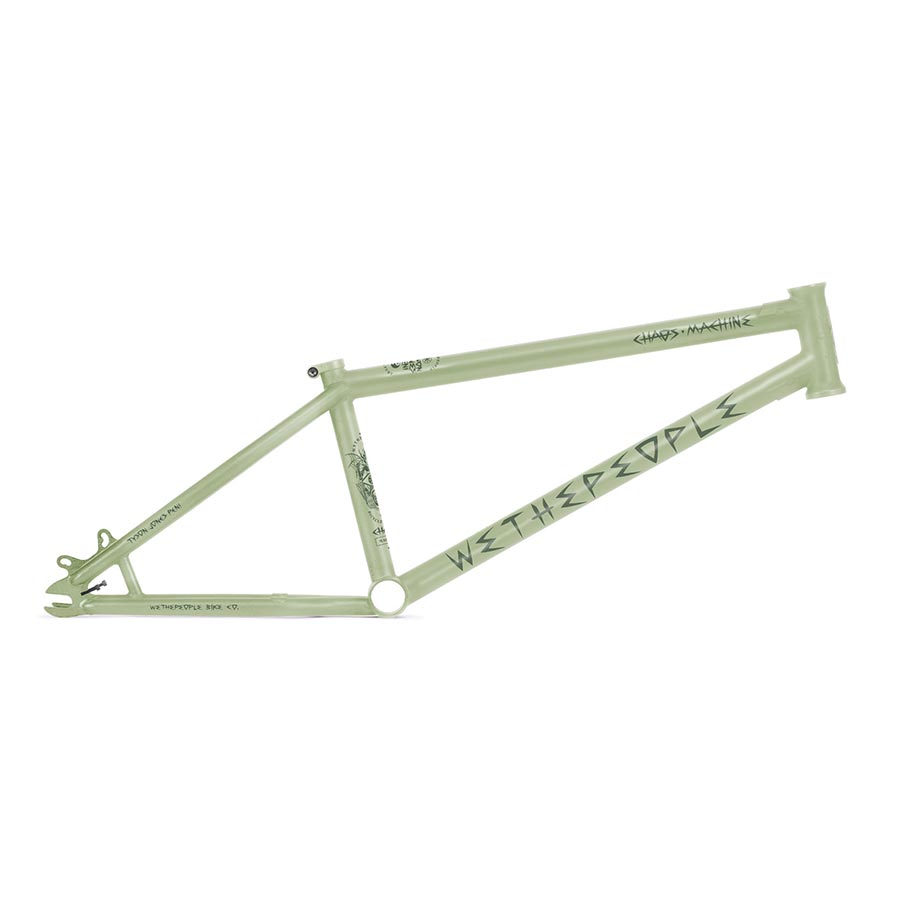 We The People, Chaos Machine, BMX Frame, Black, 21''