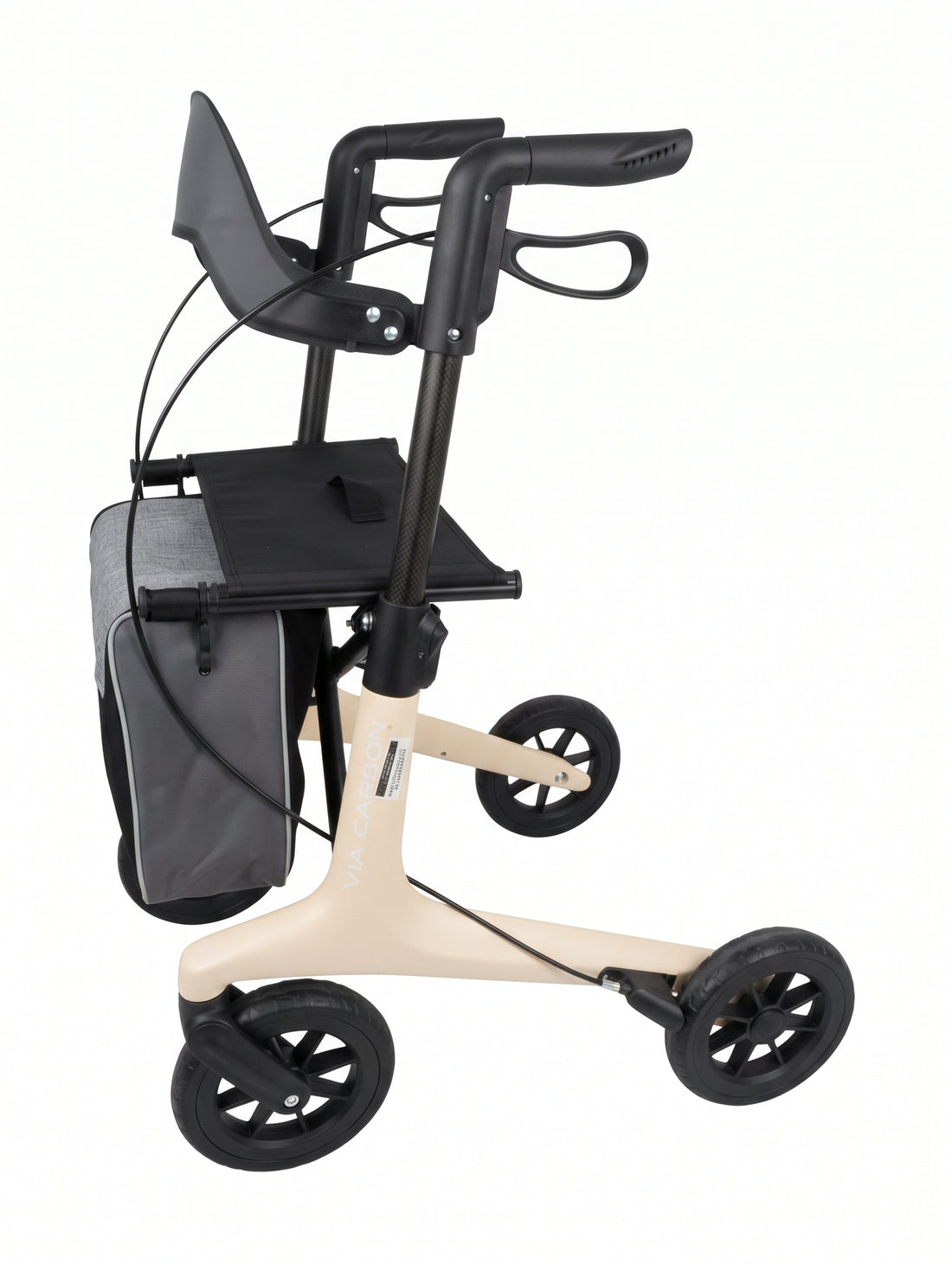 Déambulateur | Movo Via Carbon beige | 11.7 lbs Très légère