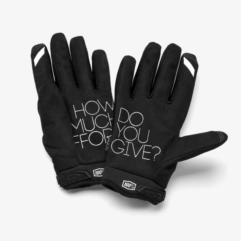 100% Brisker cold temperature gloves for men black