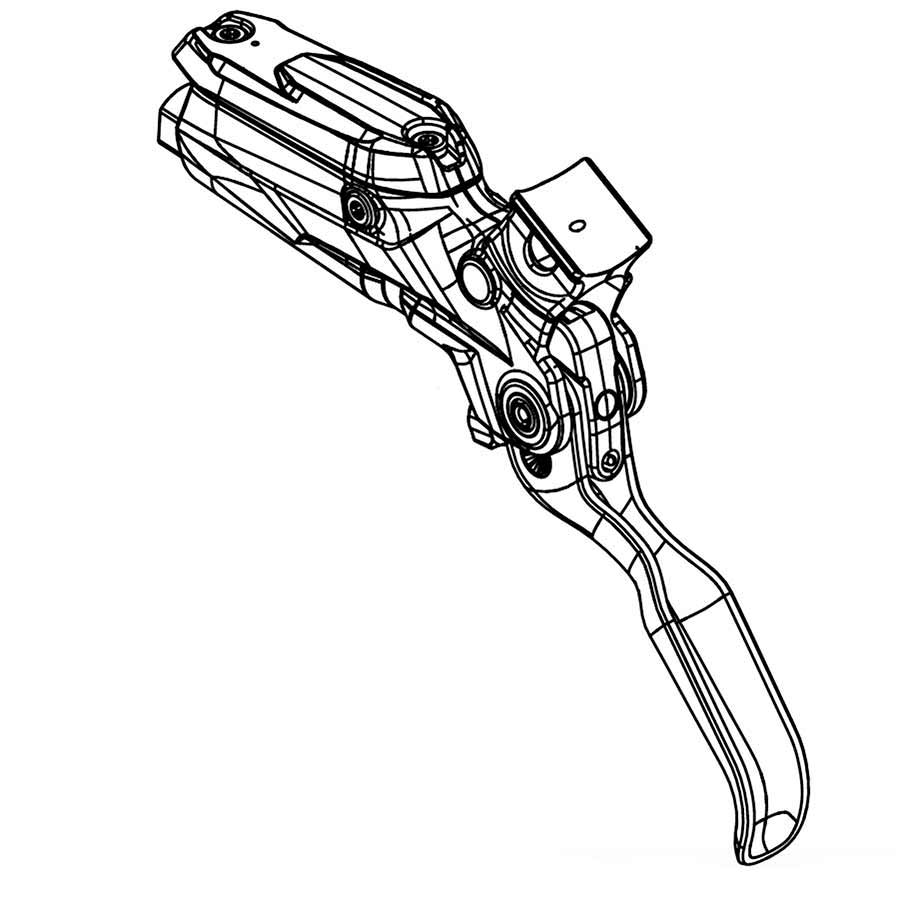 Leviers_de_freins|SRAM,_Code_R_Gen_2,_Levier_de_frein_hydraulique|SRAM|Cycle_LM