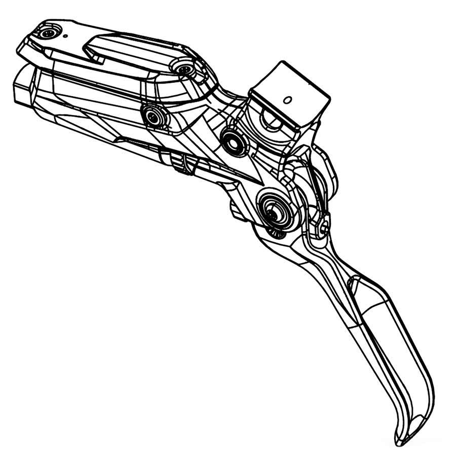 Leviers_de_freins|SRAM,_Code_RSC_Gen_2,_Levier_de_frein_hydraulique|SRAM|Cycle_LM