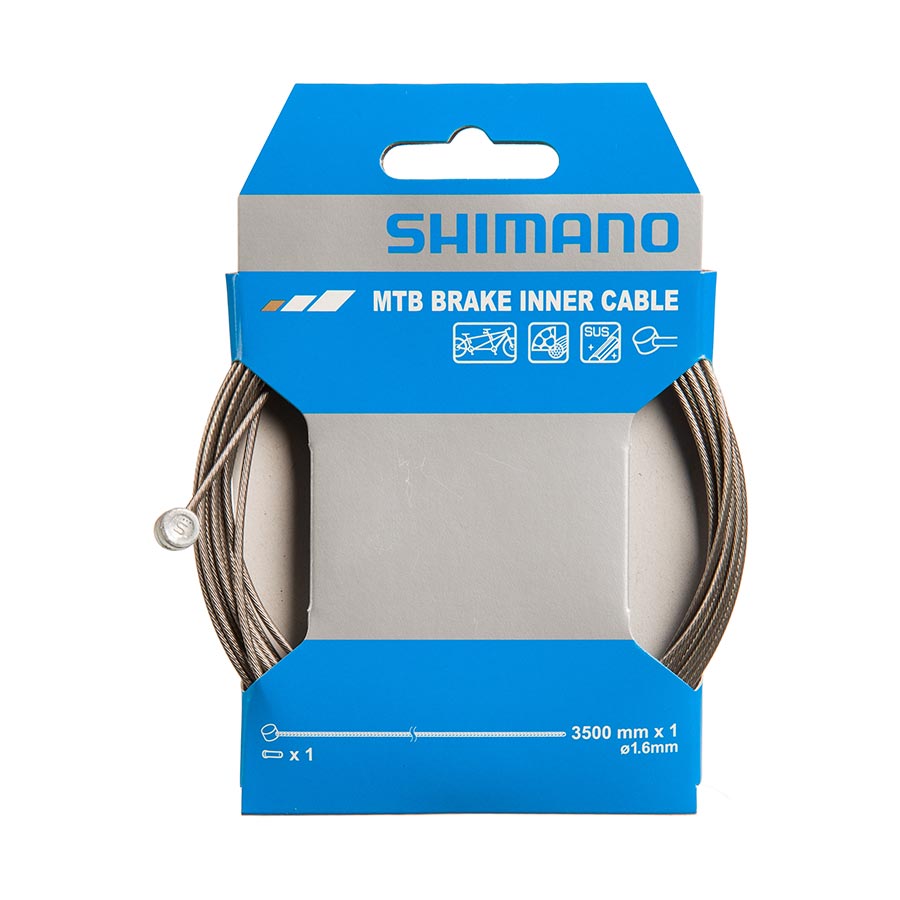 Shimano,_Câble_de_frein,_Inox,_VTT,_1.6x3500mm,_Unité|Shimano|