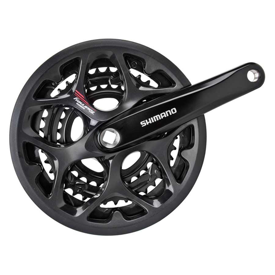 Shimano,_FC-A073,_Pédalier,_7/8_vit.,_170mm,_30/39/50D,_BCD:Rivets,_Carré,_45mm,_Avec_garde_chaîne,_Noir|Shimano|