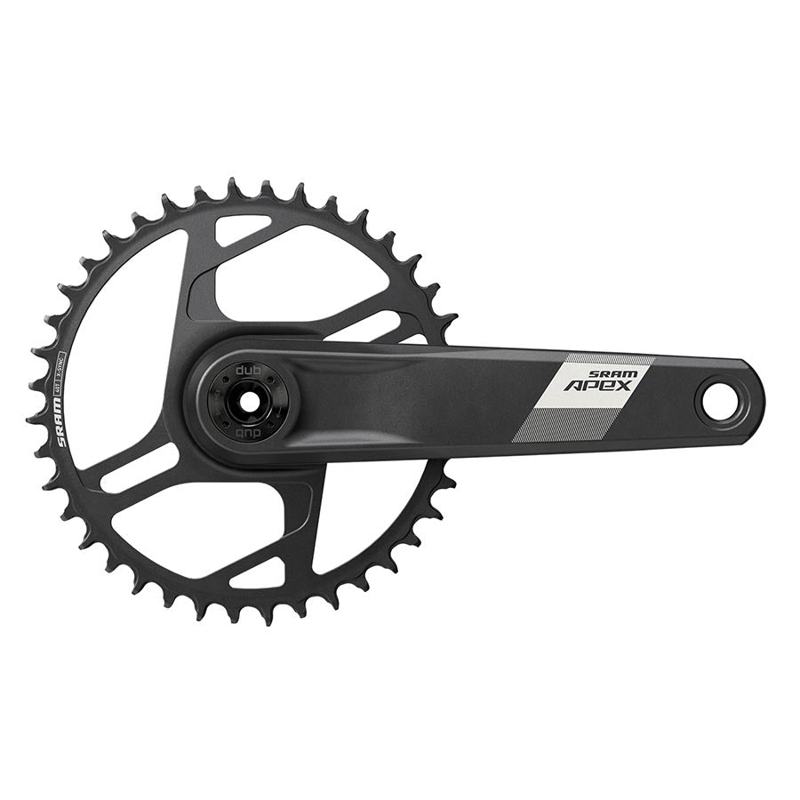 Pédaliers|SRAM,_Apex_D1,_Pédalier,_Vitesses:_12,_Axe:_28.99mm,_BCD:_Direct_Mount,_40,_DUB,_160mm,_Noir,_Route_Disque|SRAM|Cycle_LM