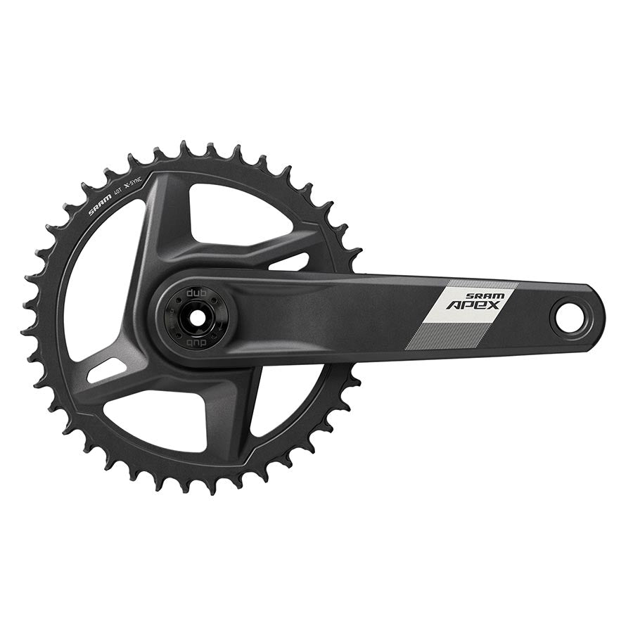 Pédaliers|SRAM,_Apex_D1,_Pédalier,_Vitesses:_12,_Axe:_28.99mm,_BCD:_Direct_Mount,_42,_DUB,_165mm,_Noir,_Route_Disque|SRAM|Cycle_LM