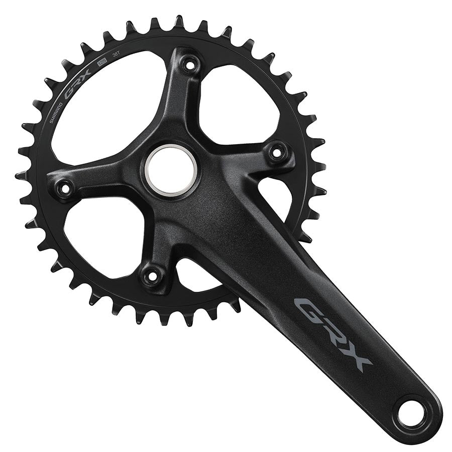 Shimano,_GRX_FC-RX610-1,_Pédalier,_Vitesses:_12,_Axe:_24mm,_BCD:_110,_38,_165mm,_Noir,_Route_Disque|Shimano|