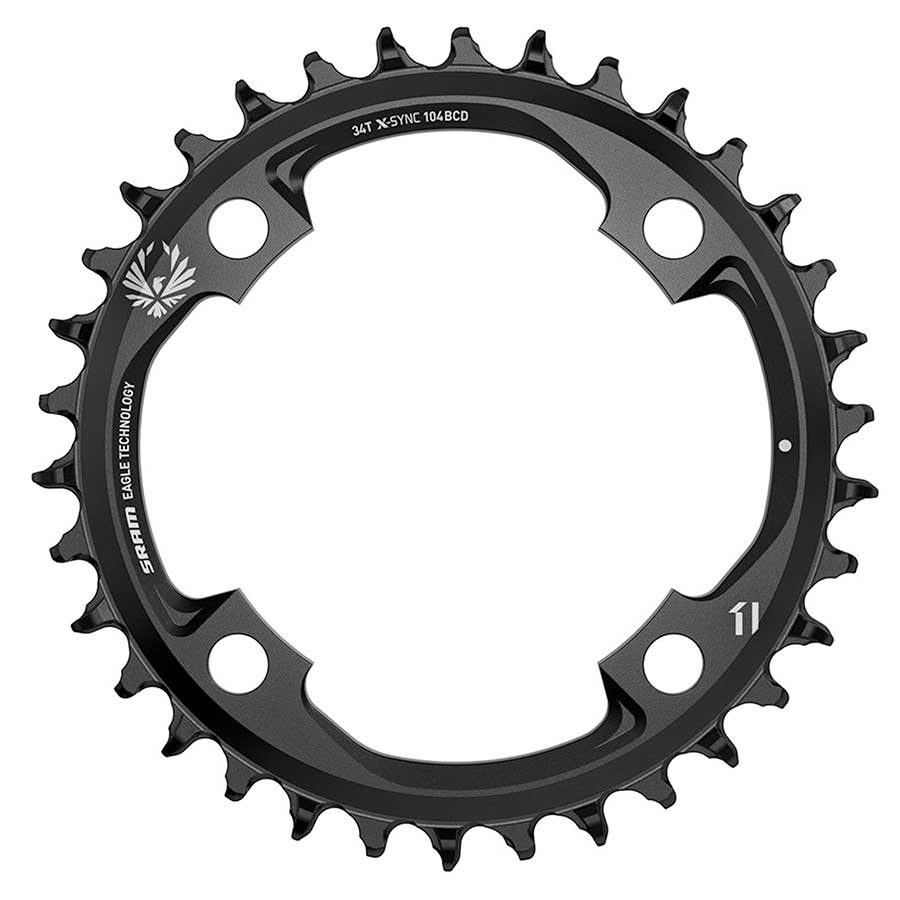 Plateaux|SRAM,_X-SYNC_2,_34,_Plateau,_12vit,_BCD:_104,_Aluminum,_Black|SRAM|Cycle_LM