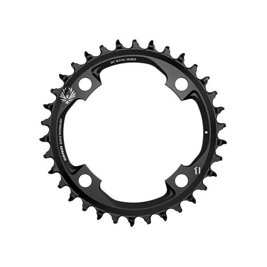 Plateaux|SRAM,_X-SYNC_2_94mm_Light_E-MTB,_Plateau,_Dents:_30,_Vitesses:_12,_BCD:_94,_Boulons:_4,_Mono-plateau,_Aluminium,_Noir|SRAM|Cycle_LM