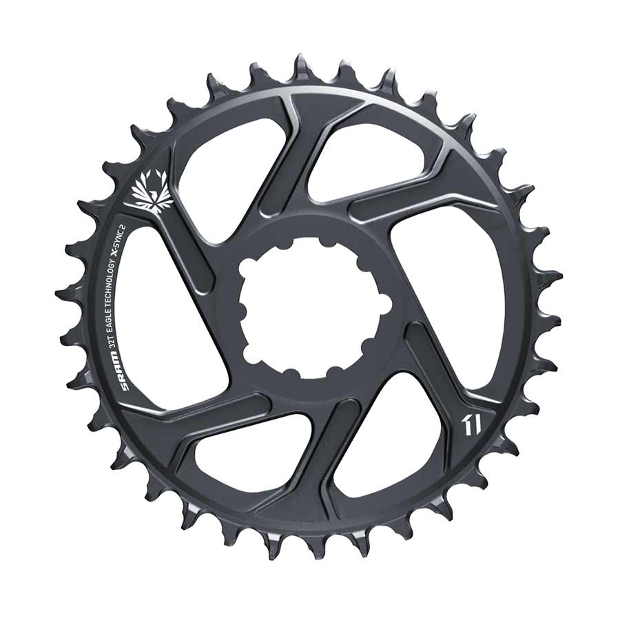 Plateaux|SRAM,_GX_Eagle_C1,_Plateau,_Dents:_32,_Vitesses:_11/12,_BCD:_Direct_Mount,_Aluminium,_Gris,_6mm|SRAM|Cycle_LM