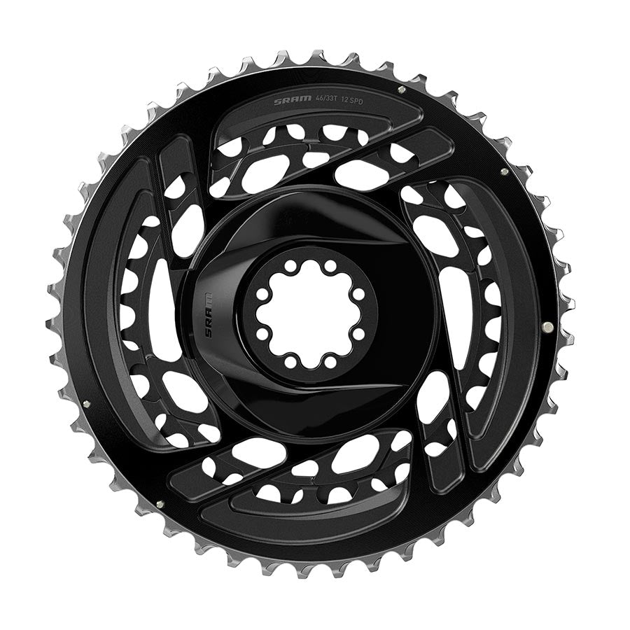 Plateaux|SRAM,_Ensemble_de_plateaux_D2_2x,_Plateau,_Dents:_33/46,_Vitesses:_12,_BCD:_Direct_Mount,_Aluminium,_Noir|SRAM|Cycle_LM