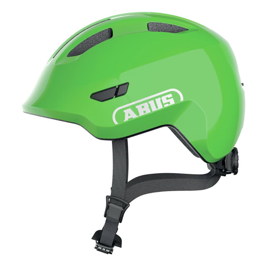 Casque Vélo Enfant Abus Smiley 3.0 LED – Grey Space, Taille M (50-55 Cm) Neuf