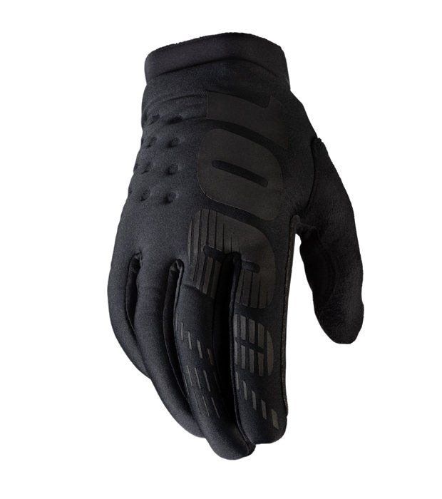 100% Brisker cold temperature gloves for men black