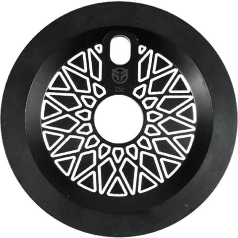 FEDERAL BBS GUARD SPROCKET BLACK WITH SILVER 25T (624370548763)